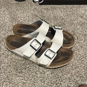White Birkenstocks